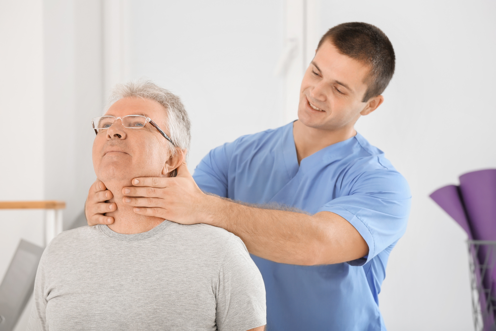 Treating a herniated disc in the neck with physical therapy shutterstock 742185454 Treating a herniated disc in the neck with physical therapy