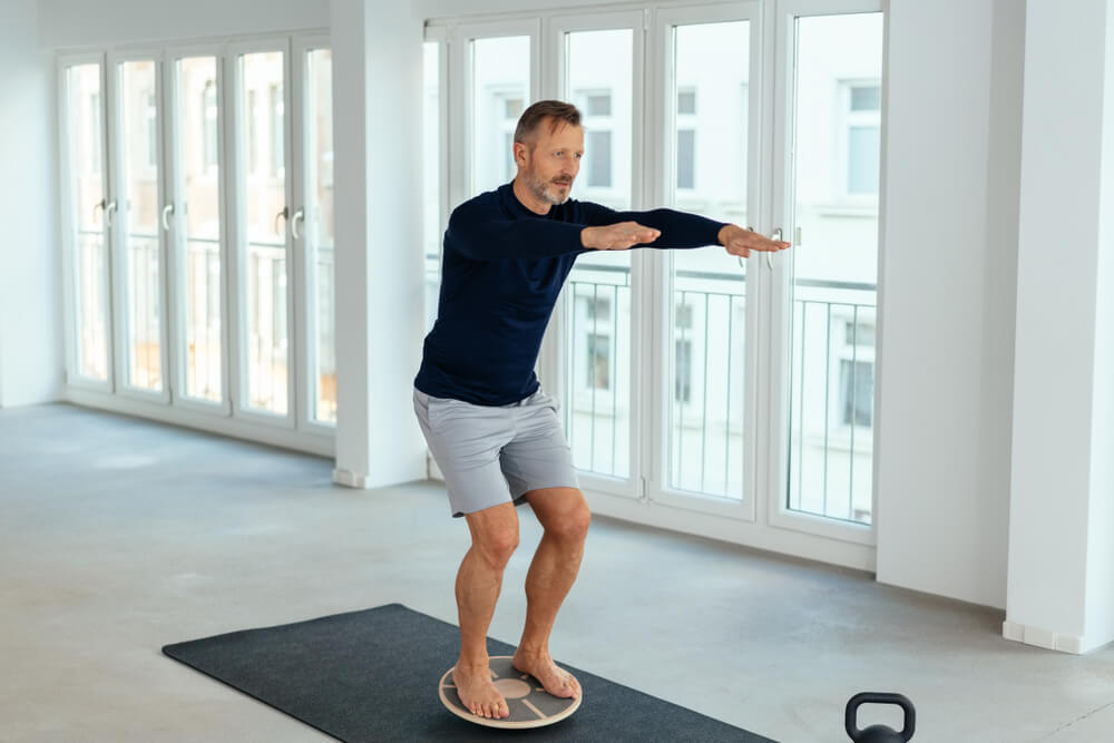 Elderly patients can use these two fun balance exercises shutterstock 1632280198 Elderly patients can use these two fun balance exercises
