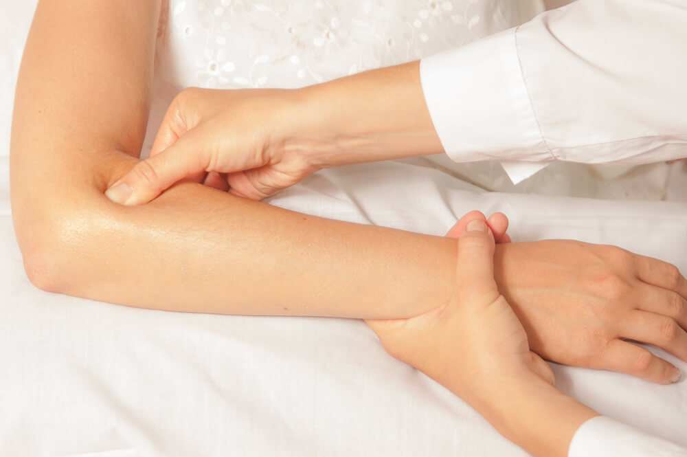 muscle knots in arms