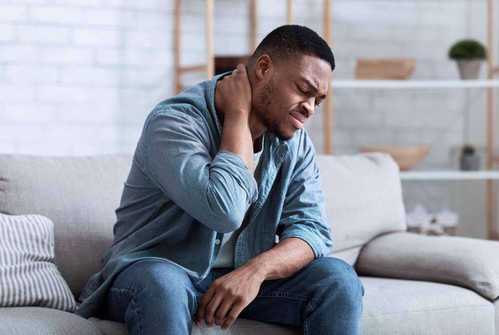How to relieve muscle spasms in the neck and shoulder at home using things you learned in PT