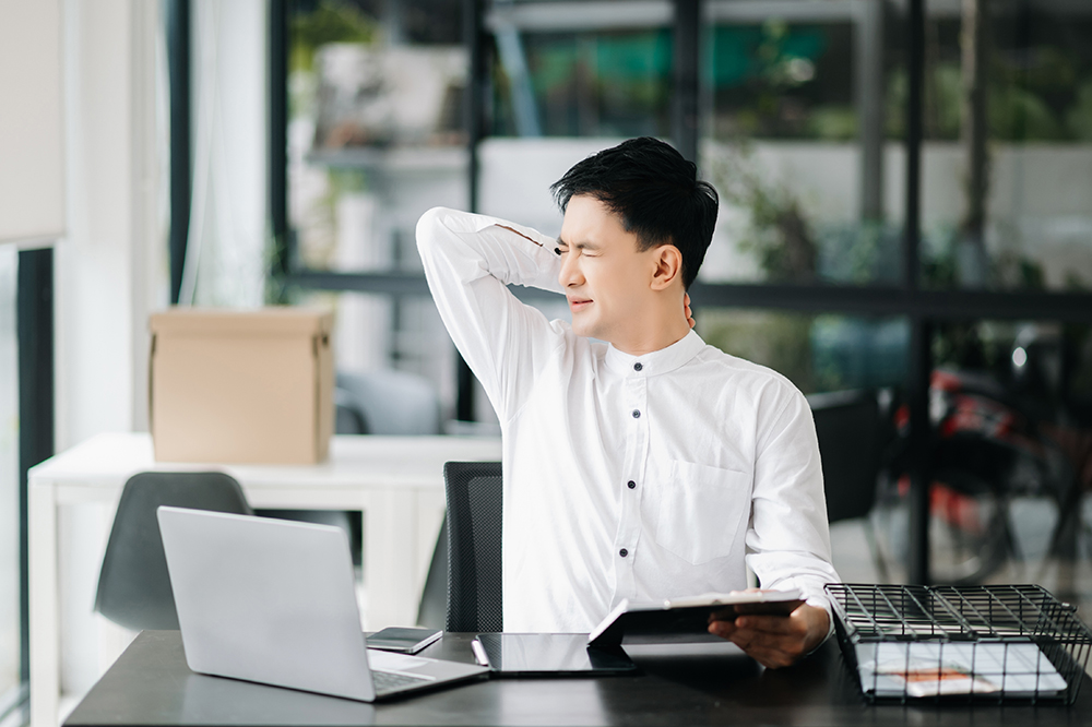 5 cervicogenic headache treatments physical therapists offer asian businessman is stressed bored and overthin 2024 01 09 21 57 08 utc 5 cervicogenic headache treatments physical therapists offer