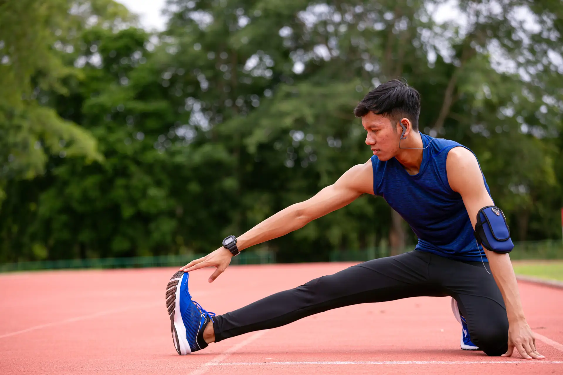 Holistic Post-Run Stretching Routine