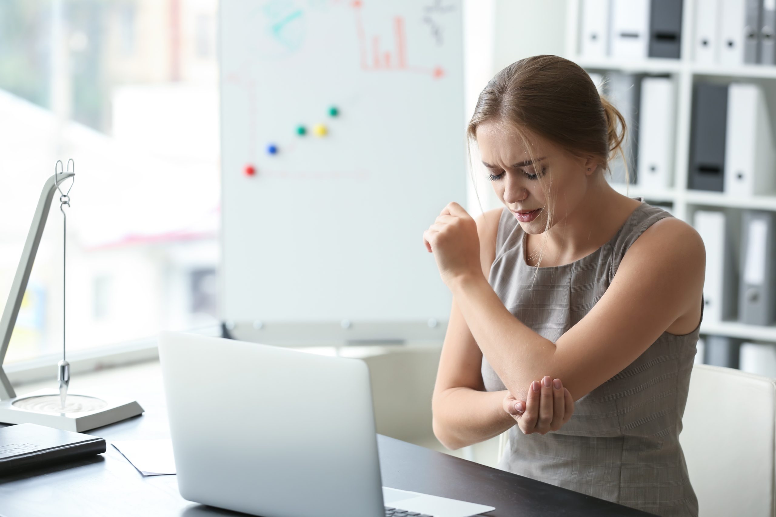 How to Treat Sharp Pain at the Tip of Your Elbow AdobeStock 233732219 scaled How to Treat Sharp Pain at the Tip of Your Elbow